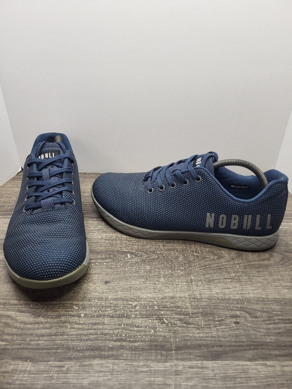 Nobull Outwork Casual Sneakers Shoes Navy Trainers Gym SuperFabric Mens Size 11